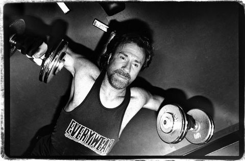 Chuck Norris Works Out