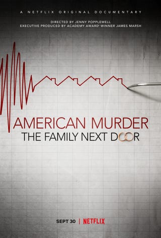 American Murder das Filmplakat der Familie von nebenan