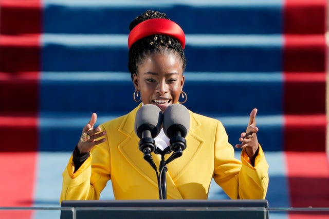 What Poet Laureate Amanda Gorman Wore to the Biden-Harris Presidential Inauguration