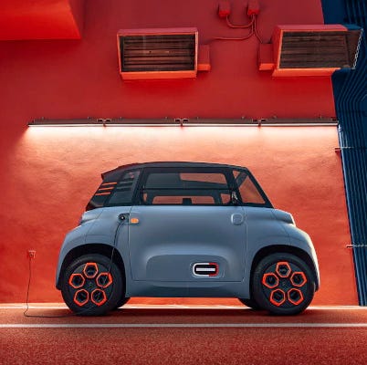 フランスで販売中のシトロエン小型2シーターev Ami に迫る フランスで販売中のシトロエン小型2シーターev Ami に迫る