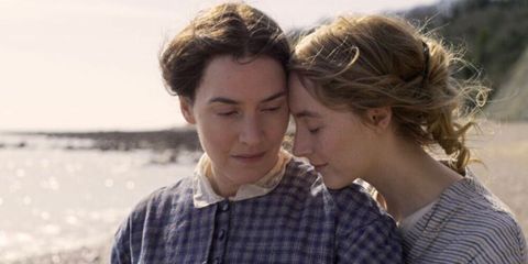 480px x 240px - Ammonite - Kate Winslet and Saoirse Ronan as lesbian lovers