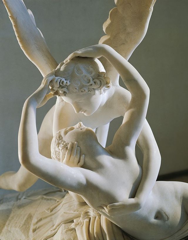 scultura amore e psiche di antonio canova storia dell'arte
