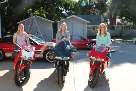 Amy Johnston, Debbie Evans and Donna Evans
