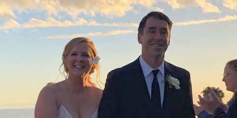 Amy Schumer is married following surprise wedding to chef boyfriend Chris Fischer