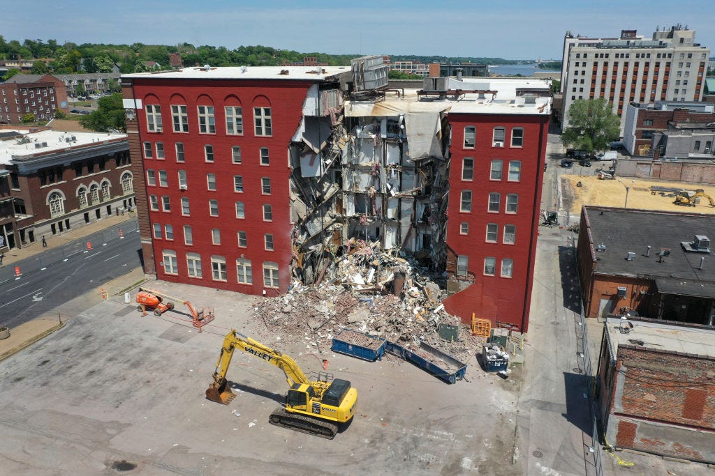 Why Painted Bricks May Have Played a Deadly Role in the Recent Iowa Building Collapse