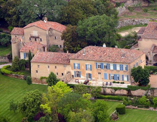 chateau miraval, angelina jolie and brad pitt's french estate in provence, france