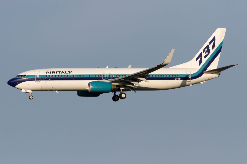 An Air Italy still in Eastern Airlines livery Boeing 737-800...