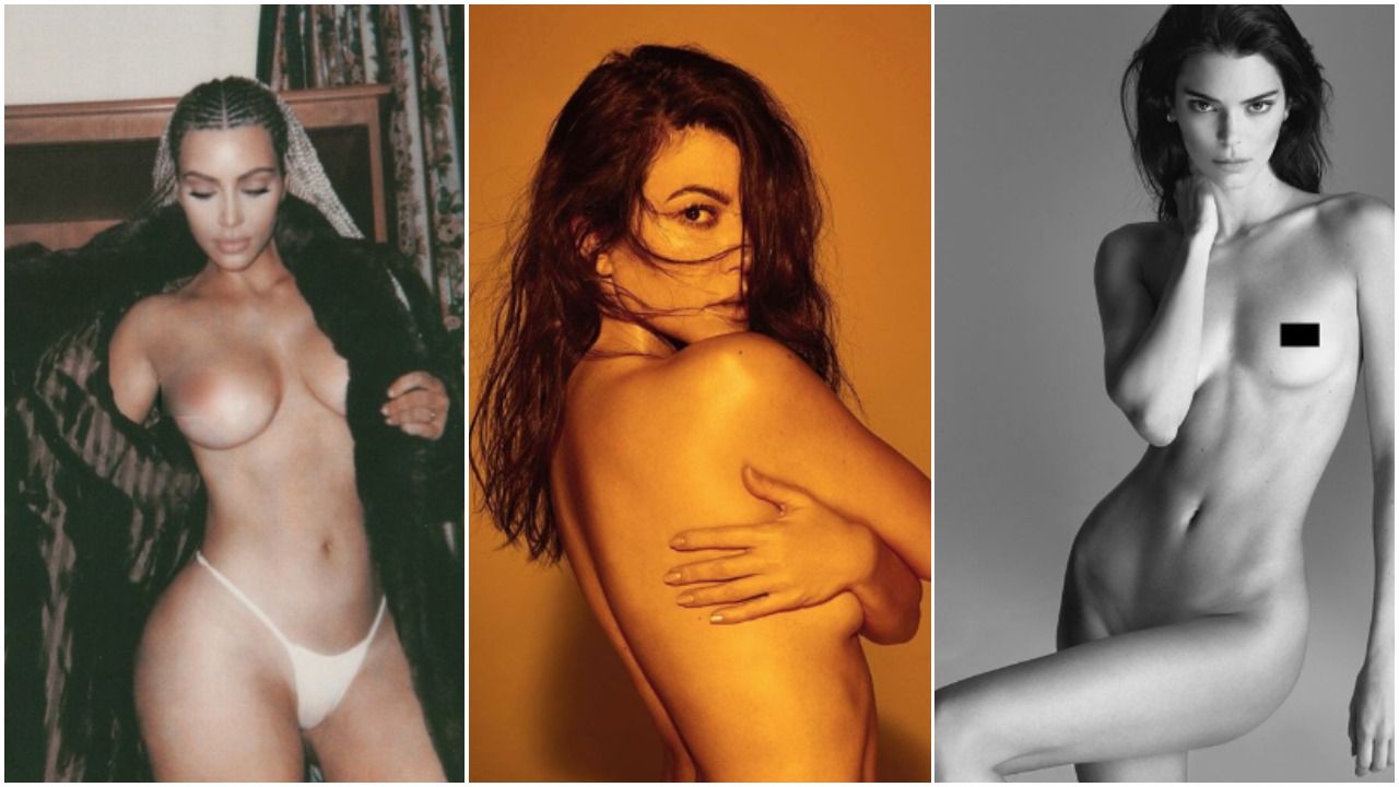 Nsfw kourtney kardashian nude Kendall Jenner