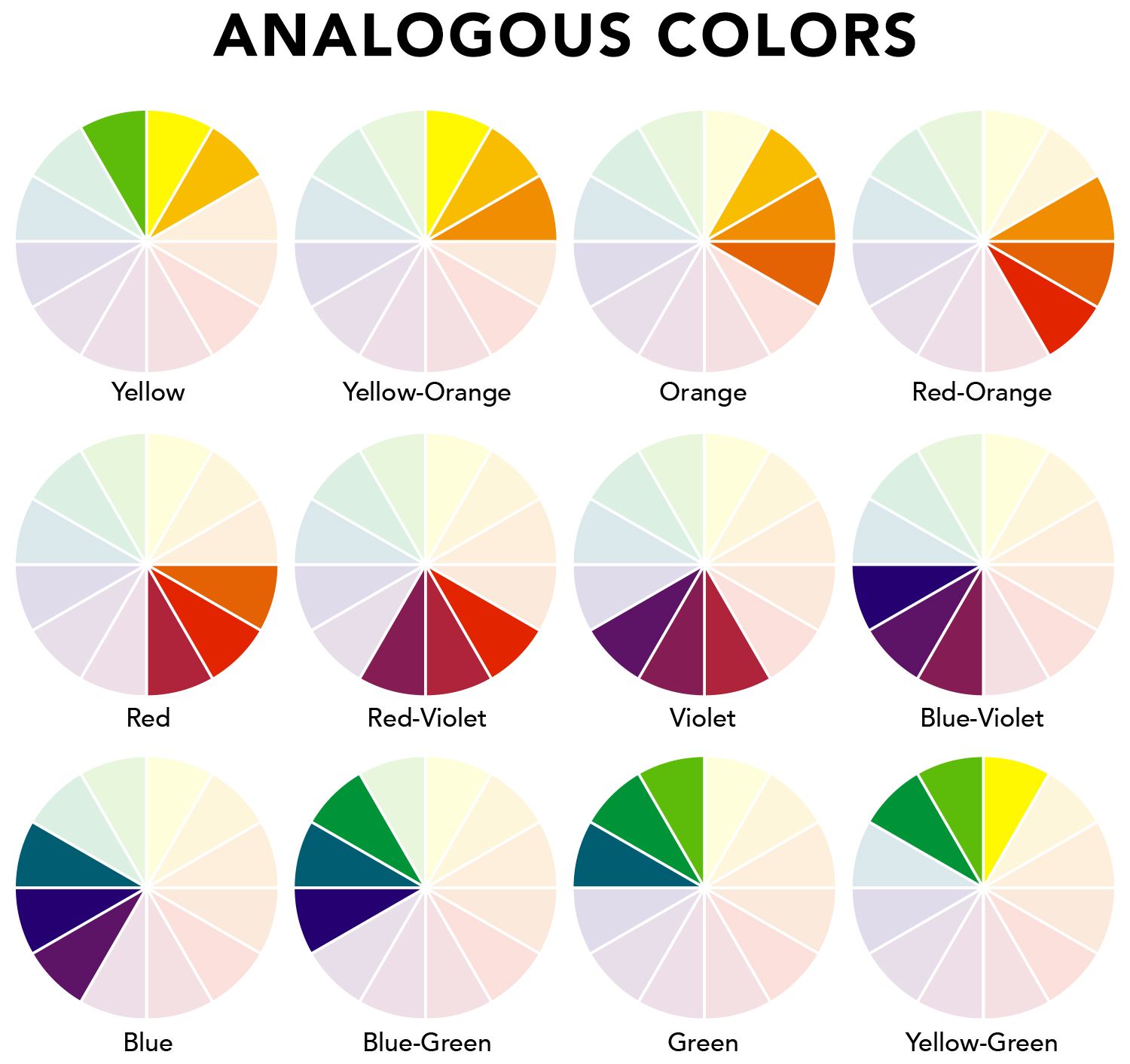 define analogous colors