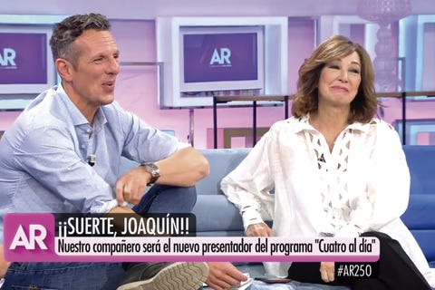 Ana Rosa quintana y joaquin prat