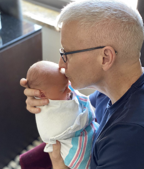 anderson cooper and new son wyatt