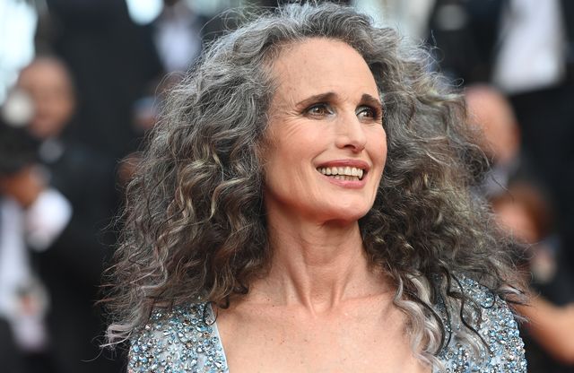 andie macdowell cannes film festival red carpet