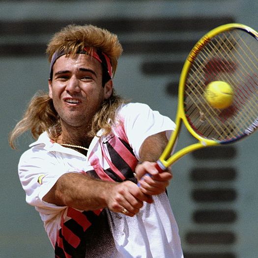 Mandíbula de la muerte diseñador combinar Las mejores fotos de Andre Agassi, el tenista que odiaba el tenis