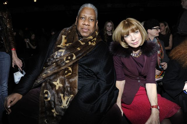 andre leon talley is the author of a new memoir, the chiffon trenches, that touches on his estrangement from his former confidante, anna wintour
