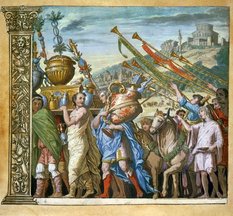 the triumph of julius caesar
