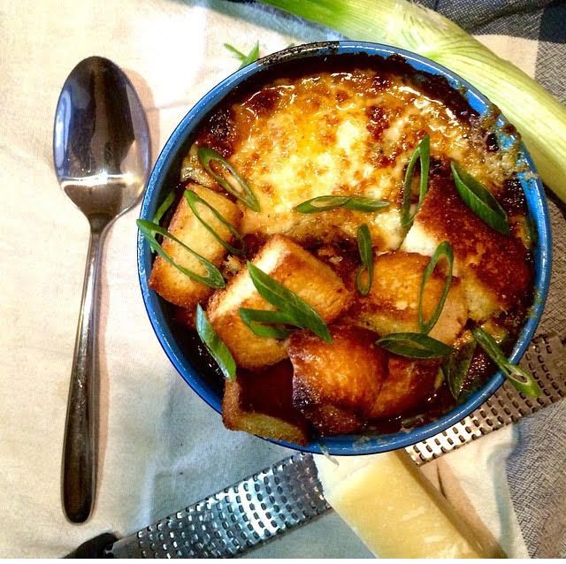 Drummer infused French onion soup with cannabis. Source: Mitch Mandell