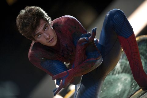andrew garfield is peter parker in the amazing spider man