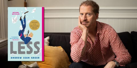 andrew sean greer, author, writer, less, novel, fiction