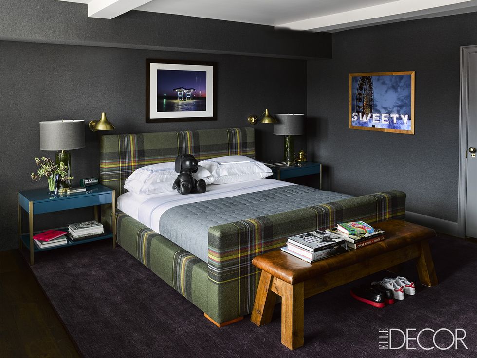 Dormitorio de Andy Cohen