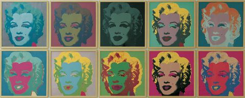 Andy Warhol, Marilyn Monroe