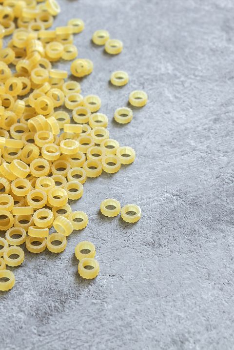 a list of pasta shapes with their name meanings