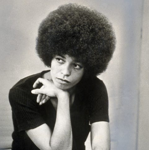 Portret van Angela Davis, 1969