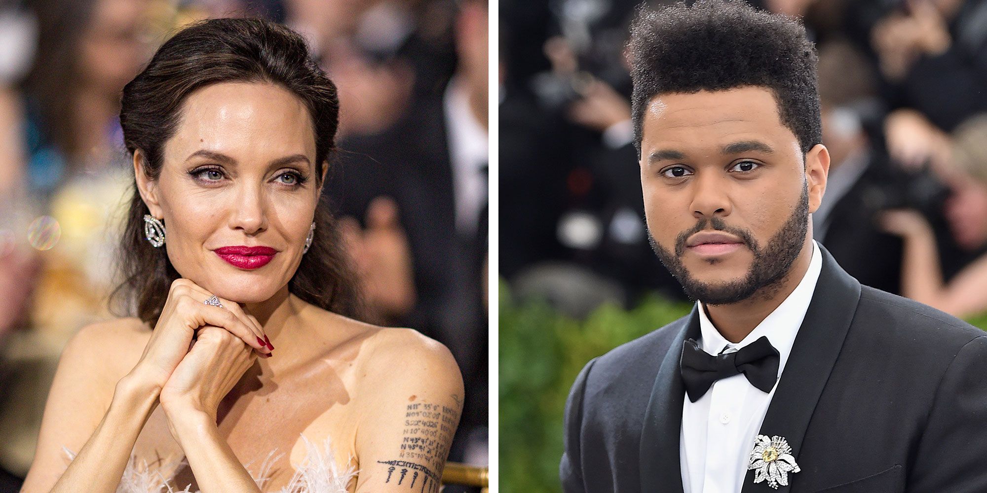 Angelina Jolie And The Weeknd Dating Rumors Explained Dinner Sighting