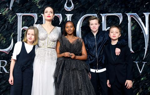 480px x 303px - Angelina Jolie and Her Kids Vivienne, Knox, Shiloh, and ...