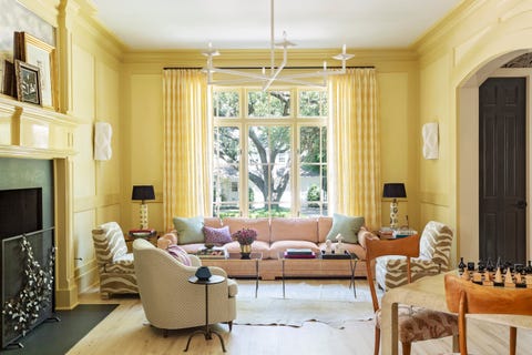 A daffodil-colored living room | room colors to consider for your luxury home