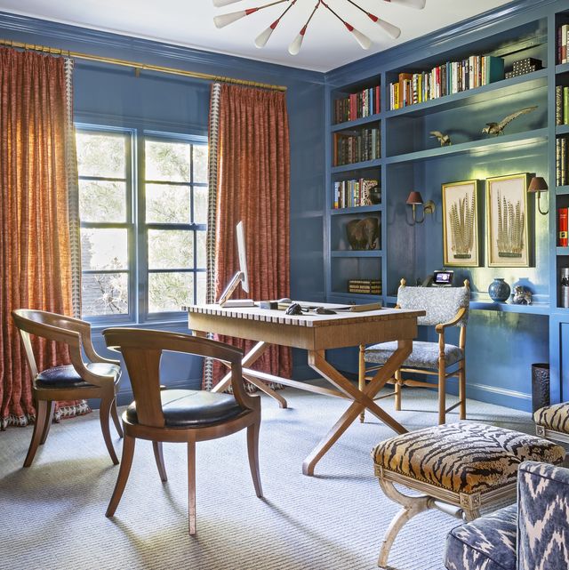 19 Best Home Office Color Schemes Top Paint Colors 2021 - What Colour To Paint My Home Office