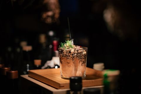 Drink, Bar, Distilled beverage, Cocktail, Alcohol, Mojito, Liqueur, Restaurant, 