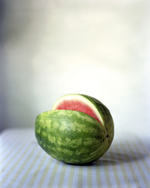 Watermelon, Melon, Citrullus, Fruit, Plant, Cucumber, gourd, and melon family, Food, Vegetable, Still life photography, Produce, 