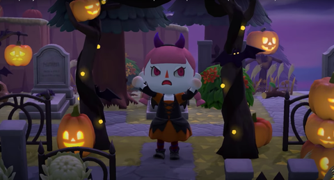 animal crossing new horizons, halloween update