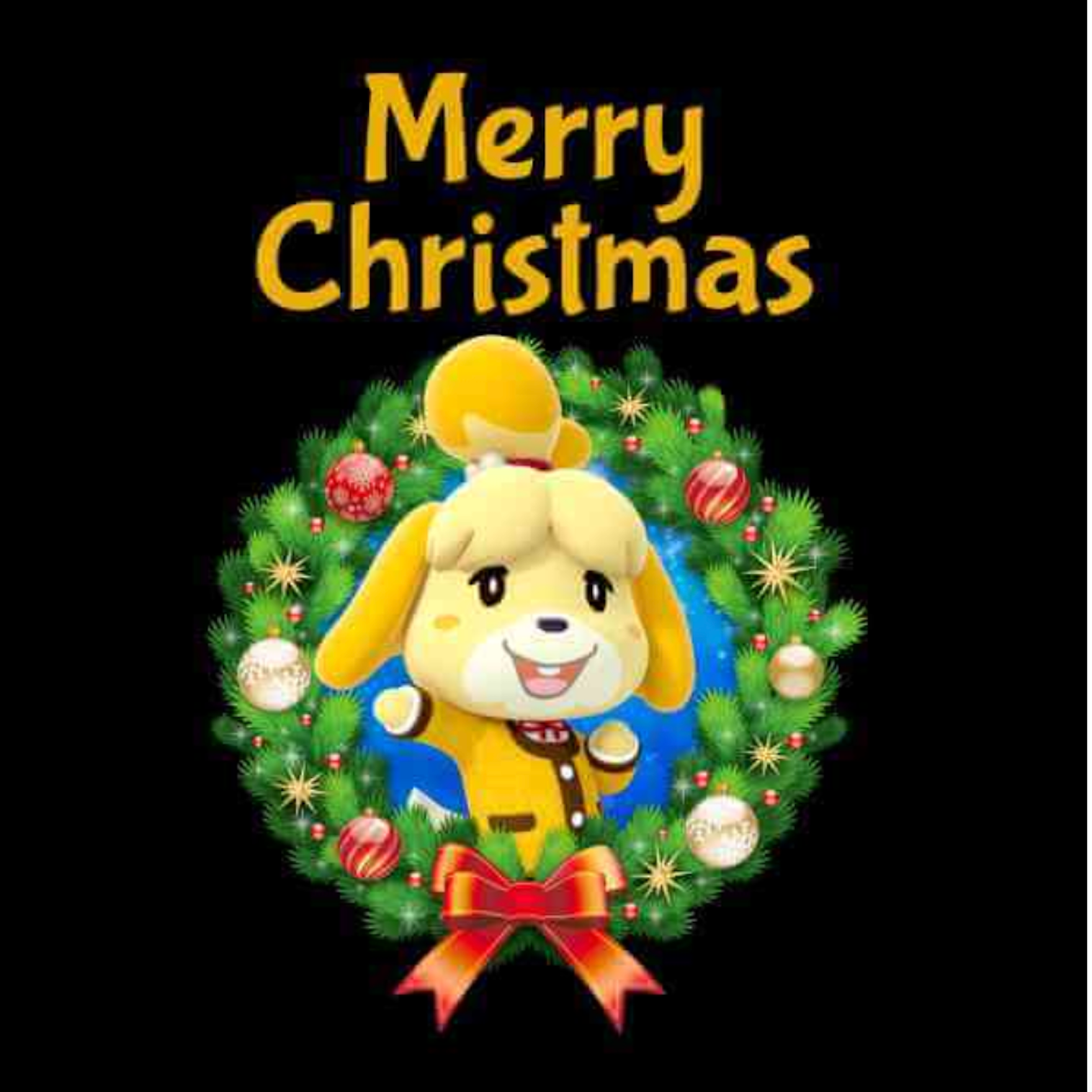 animal crossing christmas