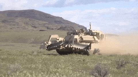 This Robotic M1 Abrams Battle Tank Can Smash Through Enemy Defenses