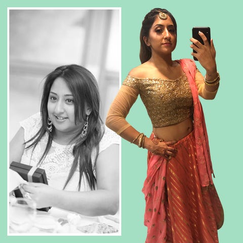 Transformación de Anisha Joshi Transformación gym mujeres de Anisha Joshi