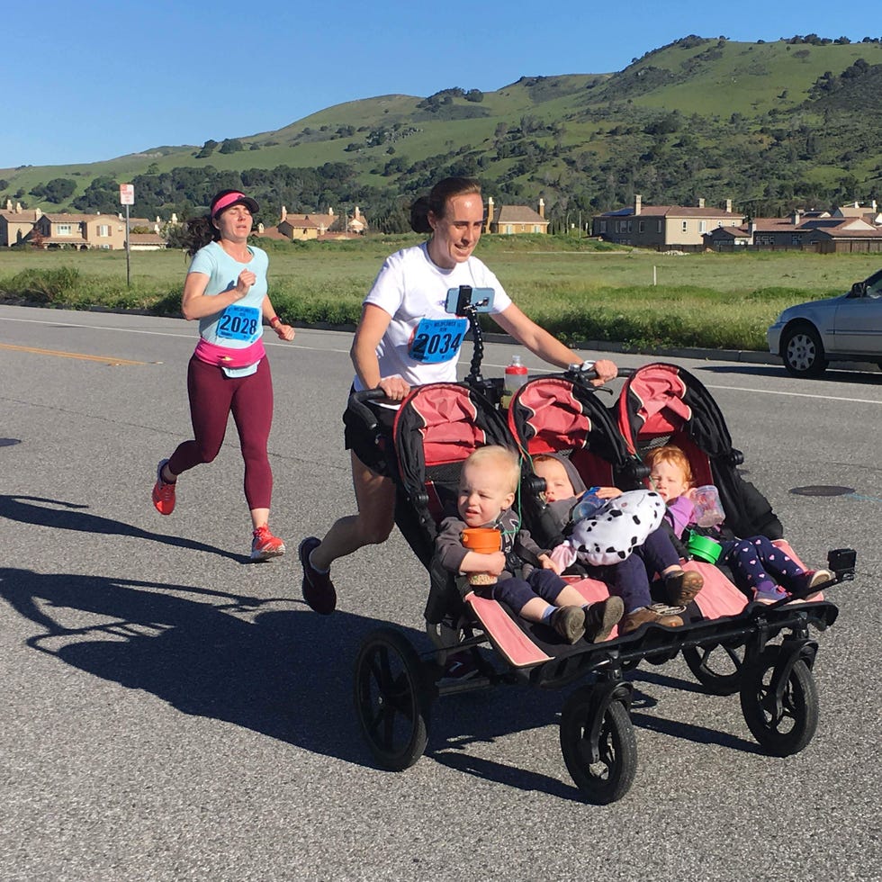 Ann Marie Cody 10K Guinness World Record for Triple Stroller