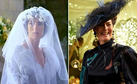 Døds kæbe Bekræftelse tankevækkende Four Weddings and a Funeral cast reunite for Red Nose Day special – here  they are then and now