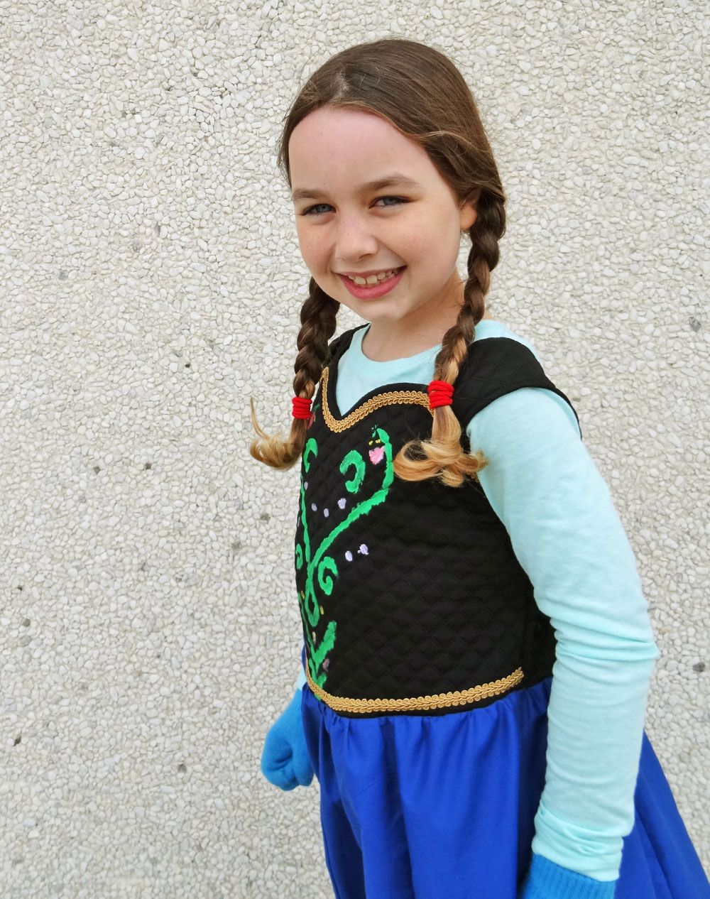 elsa and anna costumes diy