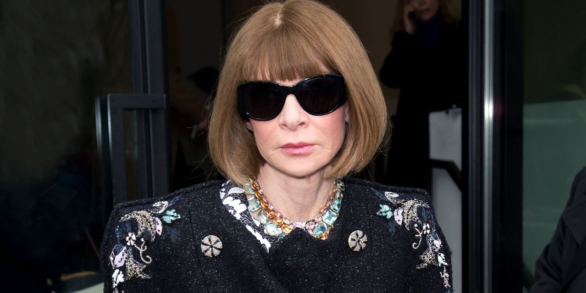 Anna Wintour Thinks Your Leather Jacket Is 