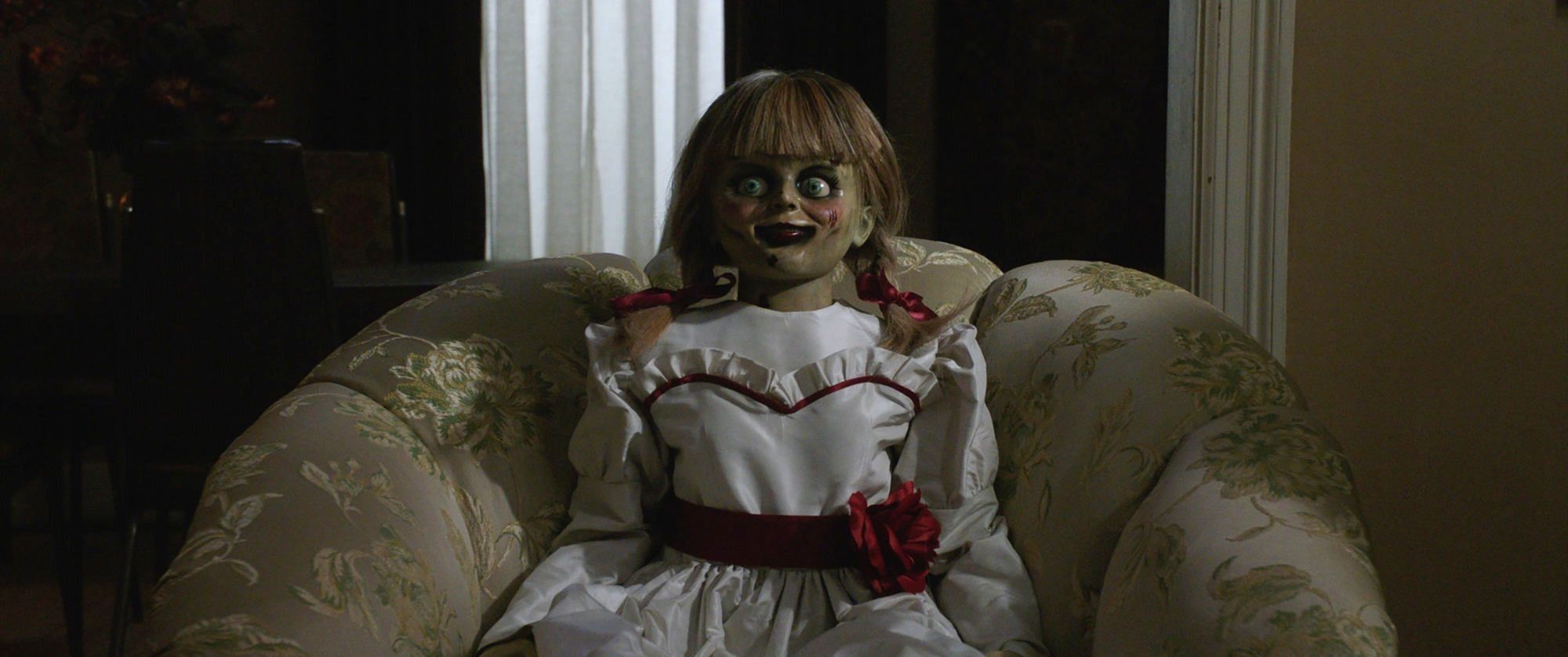 annabelle the doll in museum