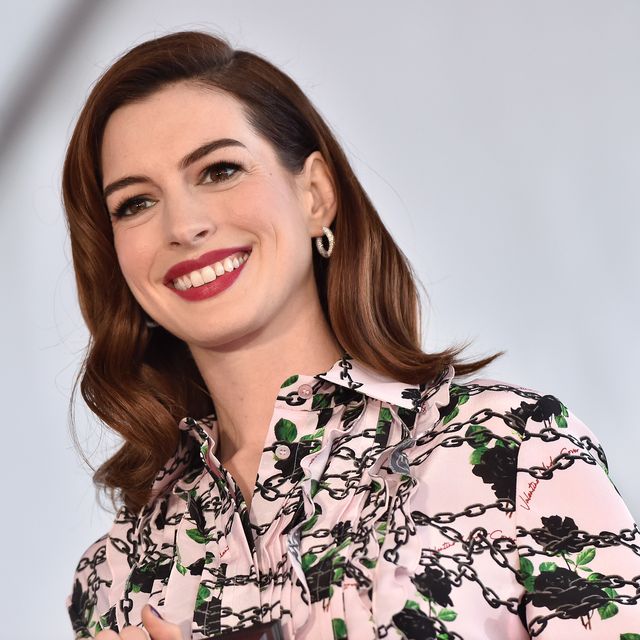 Anne Hathaway Honored With Star On The Hollywood Walk Of Fame