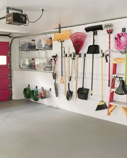 garage wall storage shelves