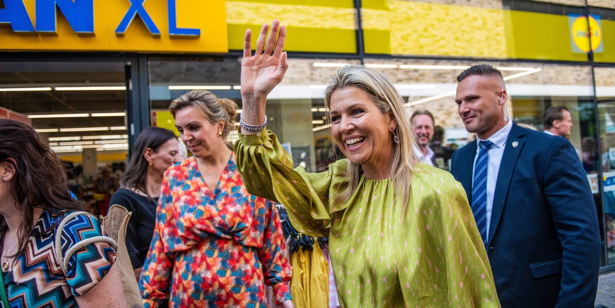 Queen Máxima seen in Zeeman