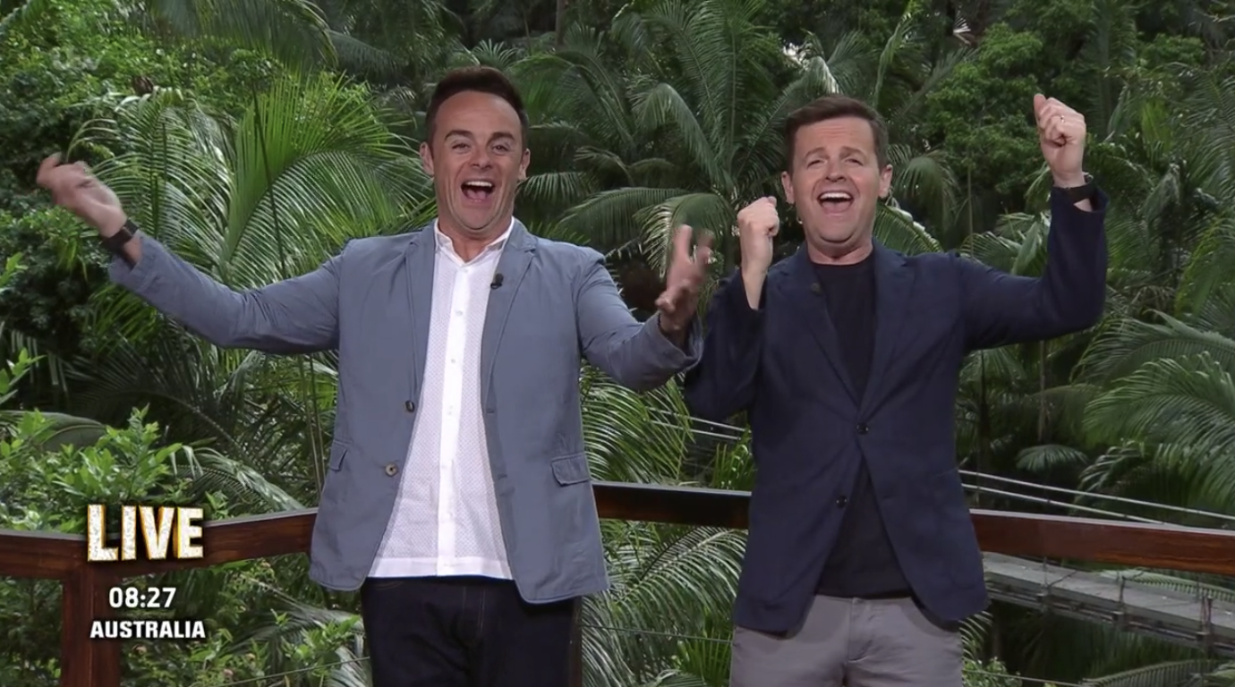 I'm A Celebrity's Ant and Dec joke about Ant's 'year off'