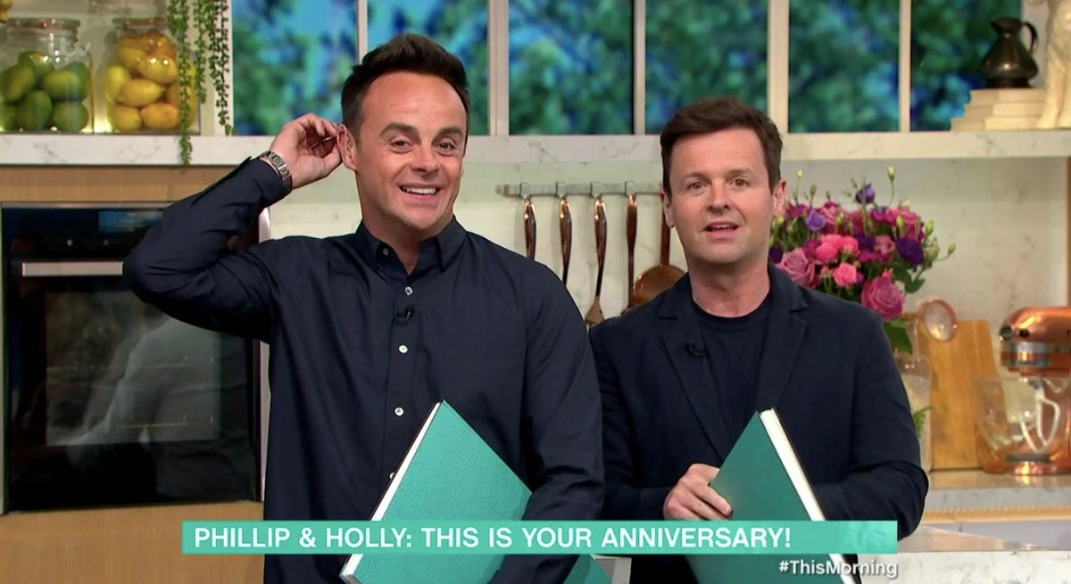 Ant and Dec shock This Morning's Holly and Phil as they take over