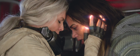 janet heals ghost in ant man and the wasp