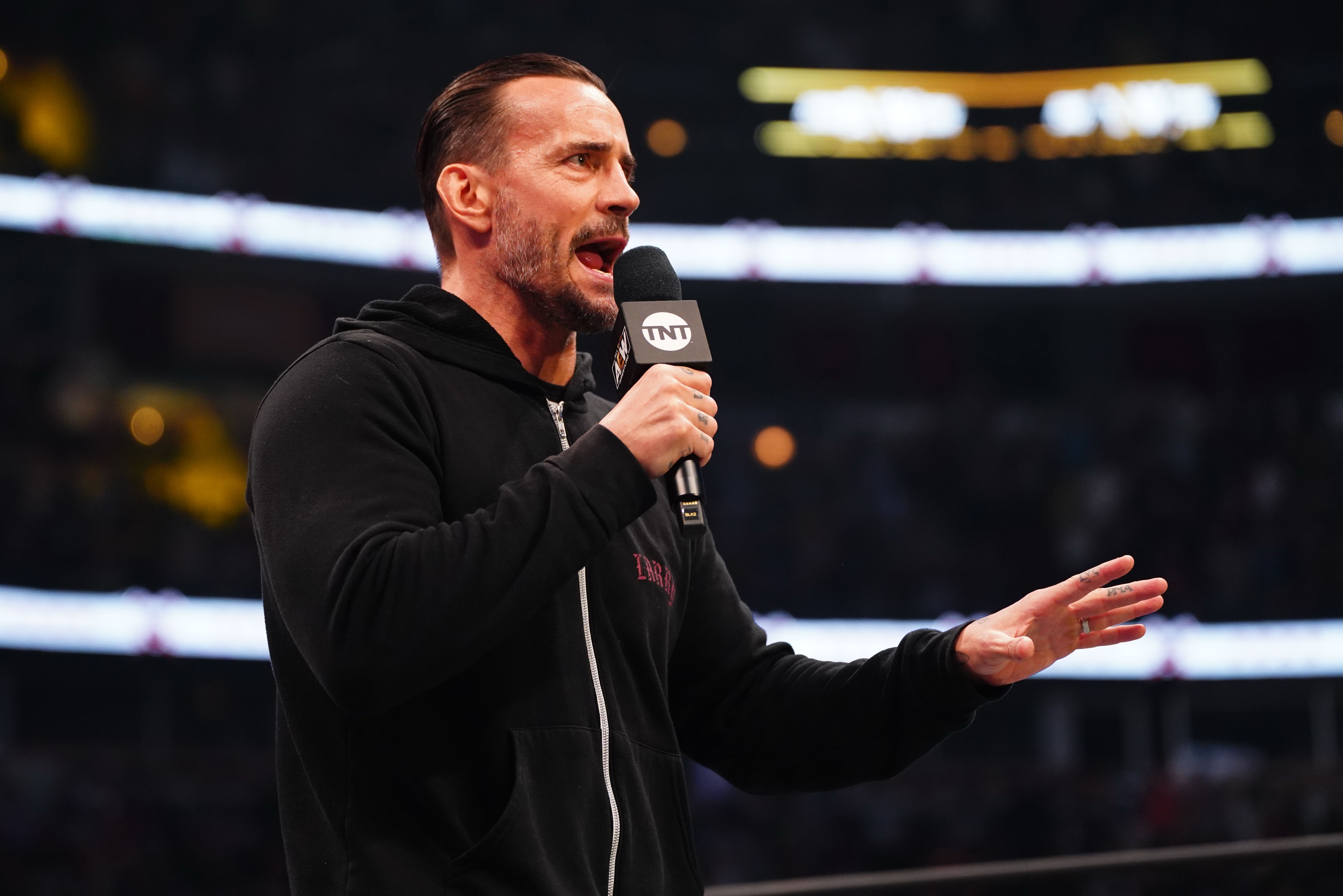 Cm Punk Reacts To Fan Offering Him A Beer On Aew Rampage
