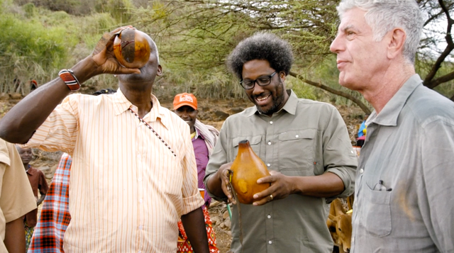 Why Anthony Bourdain And W Kamau Bell Drank Cow S Blood On Parts Unknown