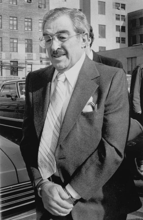 Teamster Anthony Provenzano Arriving for His Trial Teamster Anthony Provenzano Arriving for His Trial